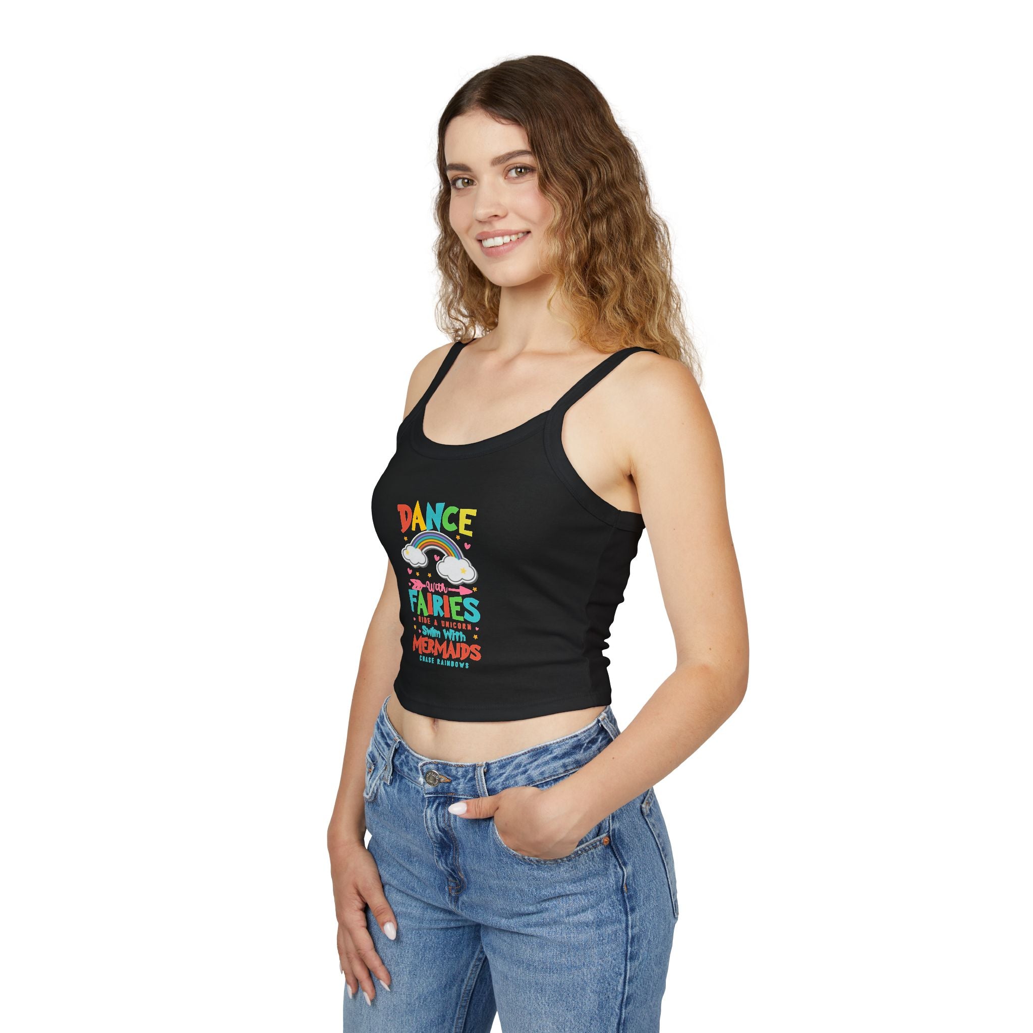 Dance Fairies Spaghetti Strap Tank Top